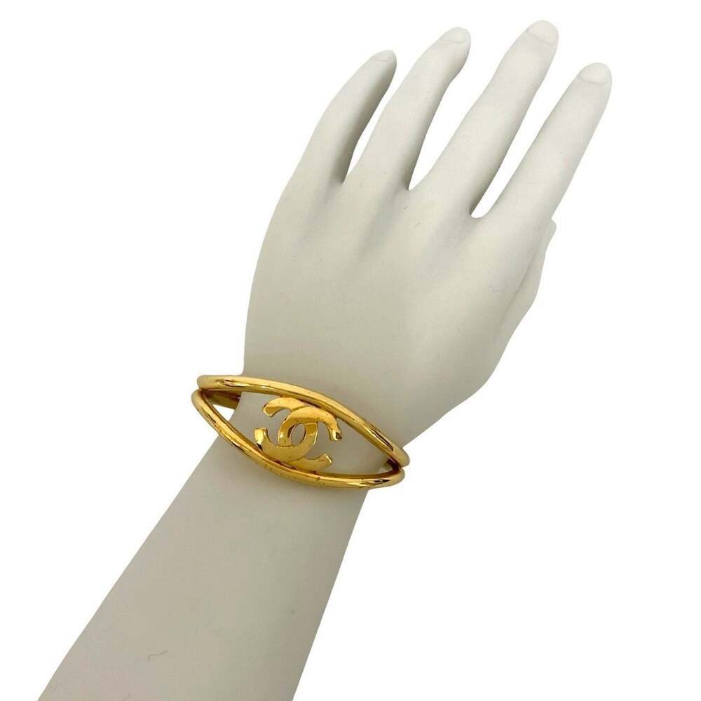 Chanel Cc Logo Bracelet Metal #209715C14B